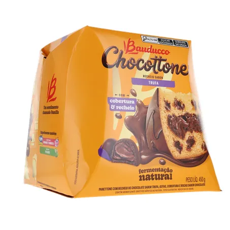 PANETTONE BAUDUCCO CHOCOTTONE TRUFA 500G 360-33