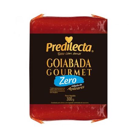 Goiabada Predilecta Gourmet Zero Açúcar Pacote 300g