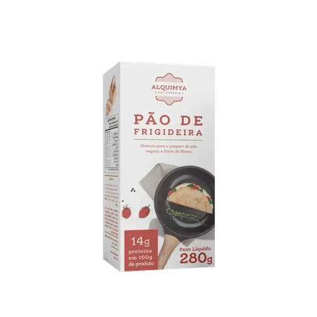 Mistura alquimya pao vegano frigideira 2