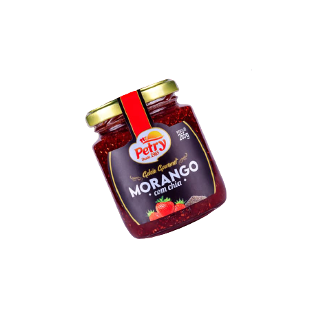 Geleia petry morango c/chia 265g