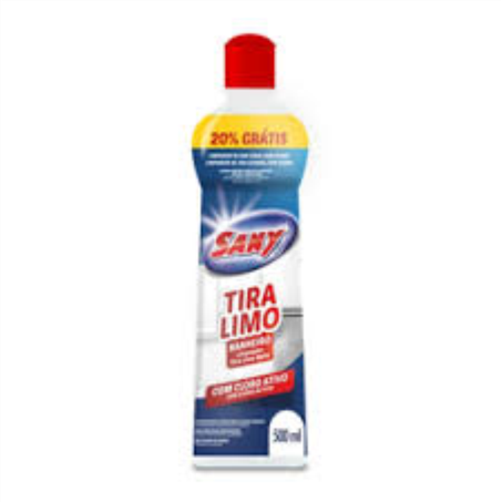 TIRA LIMO SANY 500ML 20% GTS C/CLORO ATI