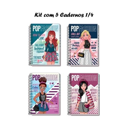 CADERNO CD FORONI POP 01M 96FL