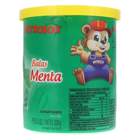 Bala pietrobon menta pote 200g 360-6
