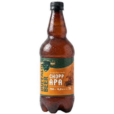CHOPP BUFFALO BEER PET APA 750ML