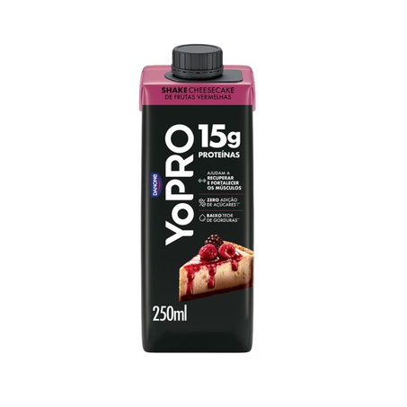 Bebida Proteica YoPro 250ml - 15g de Proteína - Cheesecake