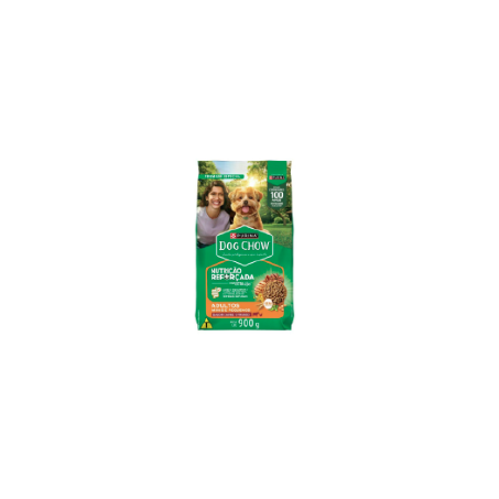 ALIMENTO P/CÃO DOG CHOW NUTRIÇÃO REFORÇADA ADULTO MINIS E PEQUENOS CARNE E FRANGO PACOTE 900G