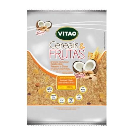 Granola Vitao Sabores Do Campo Castanha E Sementes Pacote 250G
