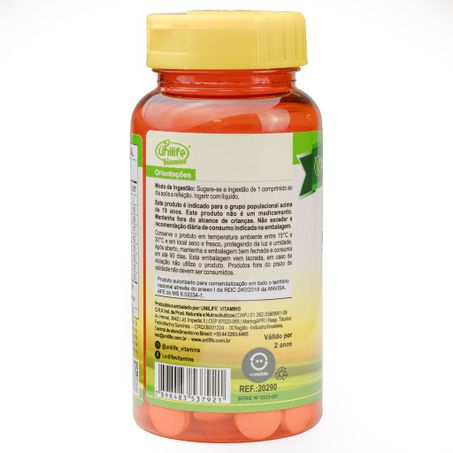 COMPLEXO B 500MG 60 CAPSULAS UNILIFE 360-2