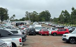 Cerca de 12 mil veículos já passaram pelo estacionamento da Faismo