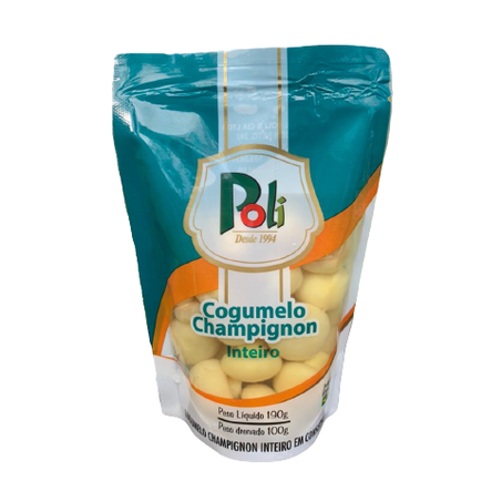 Champignon Poli 190g Pouchet Inteiros