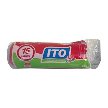 SACO LIXO EM ROLO ITO 15 LITROS C/20              