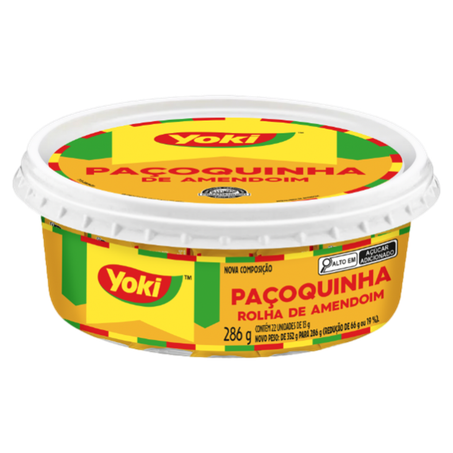 Paçoca Rolha de Amendoim Yoki 286G