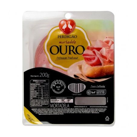 Mort Perdigao Bolognella 200g Fatiada