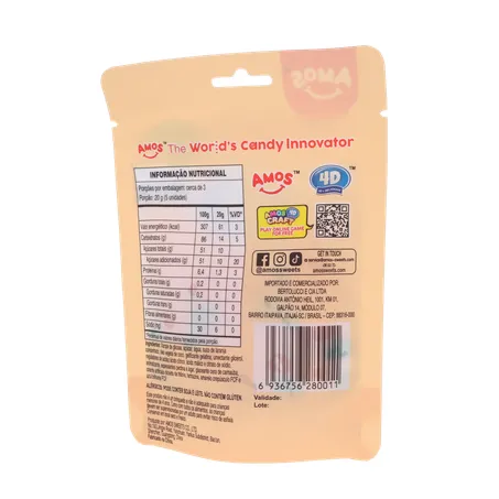 Bala amos gelat 4d gummy orange 72g 360-19