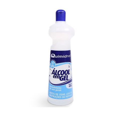 ALCOOL GEL QUIMIDROL DESINFET 70° INPM  480G