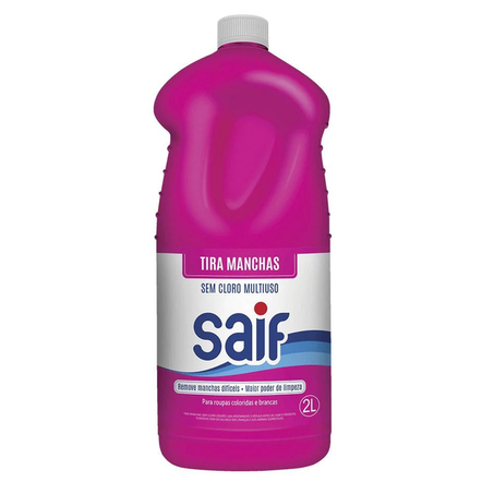 TIRA MANCHAS SAIF MULTIUSO S/ CLORO 2L ALVEJANTE