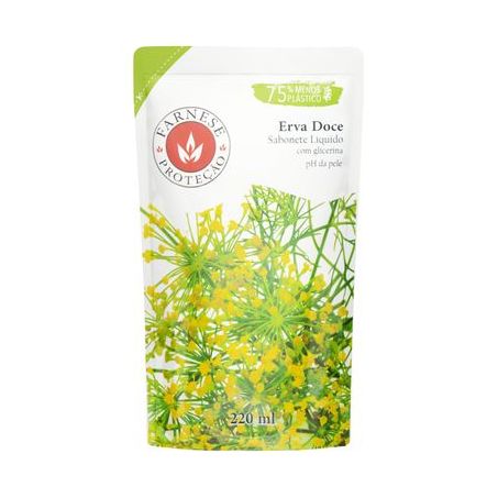Sabonete Líquido Erva-doce Farnese Sachê 220ML