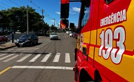 Acidente envolve três veículos em São Miguel do Oeste