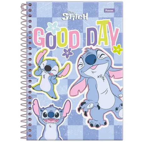 CADERNO 1.4 ESPIRAL CAPA DURA FORONI 80F STITCH 360-3