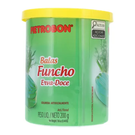 Balas Funcho Erva Doce Pietrobon Pote 200gr 360-4