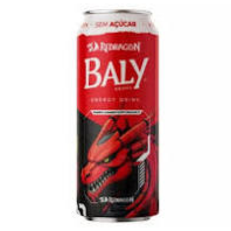 Energetico baly 473ml lata sem acucar gamer morango e pessego-