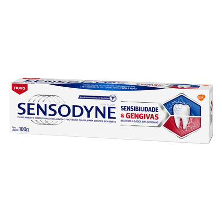 Cr.dental sensodyne 100g sensib/gengivas