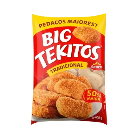 Empanado Frango Seara 900g Tekitos Tradicional