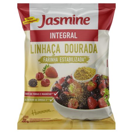 FARINHA DE LINHAÇA DOURADA INTEGRAL JASMINE