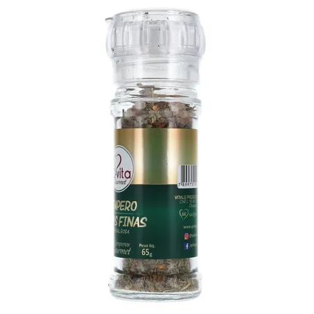 Condimento Qvita Ervas Finas C/Sal Rosa 72G 360-6