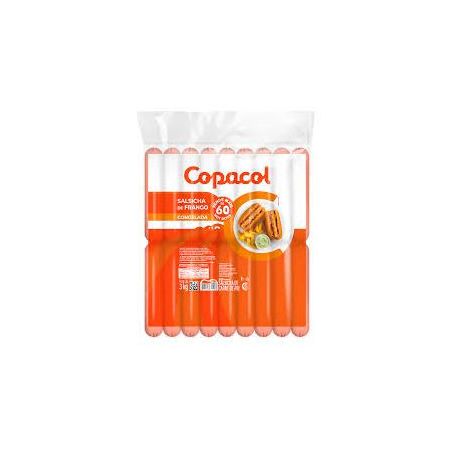 Salsicha Frango Copacol Kg Sem Corante