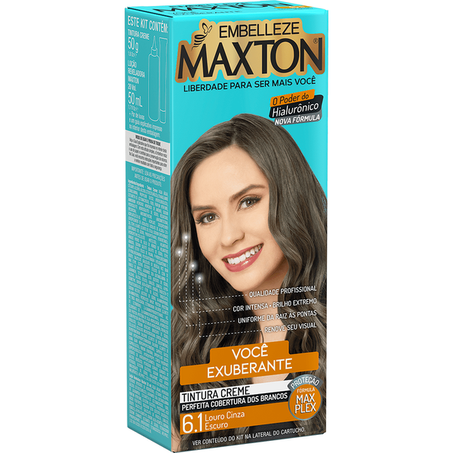 TINTURA MAXTON 6.1 LOURO CINZA ESCURO UNID
