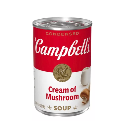 SOPA CAMPBELL'S CREME DE COGUMELO LATA 298G