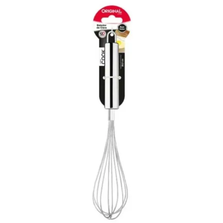 Bazar batedor de claras inox 34 cm