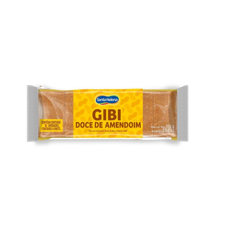 Doce de Amendoim Santa Helena Gibi 110G