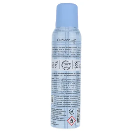 Desodorante Giovanna Baby Blue Aerossol 150ml 
  360-18