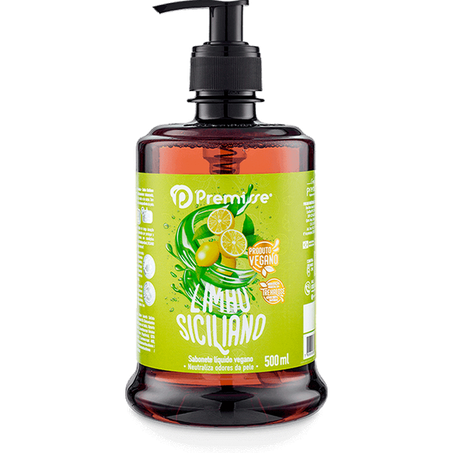 Sabonete líquido premisse vegano limão siciliano 500ml