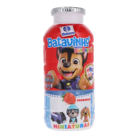 Iogurte batavo patrulha canina morango surpresa 100g
