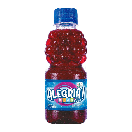 SUCO ALEGRIA FRUIT 200ML UVA