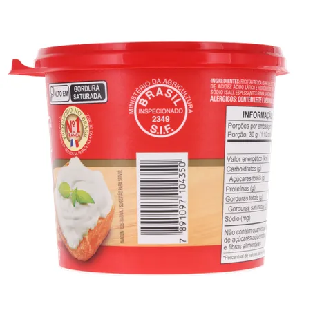 Creme de Queijo Ricota Président 380g 360-10