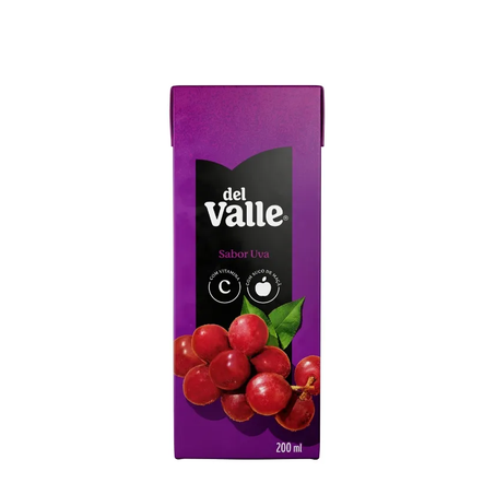 NÉCTAR DEL VALLE UVA TP 200ML