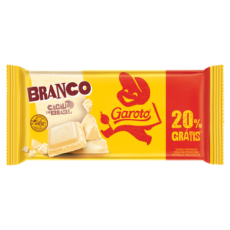 Chocolate Branco Garoto 80G 20