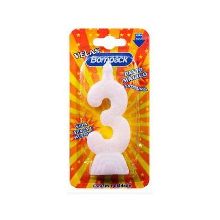 Vela Bompack Nº 3 Branca un