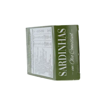 SARDINHA IMPORTADA MARROQUINA SAFI COM ÓLEO CAIXA 125G 360-25