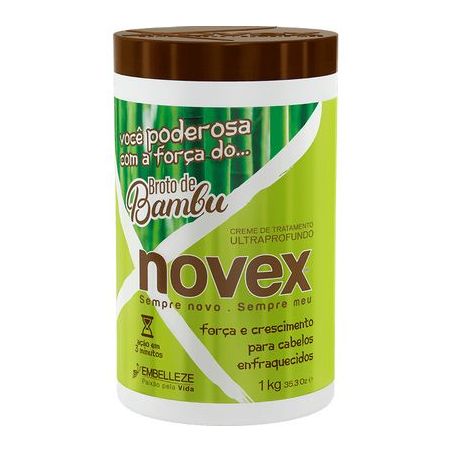 Creme capilar broto bambu novex 400g
