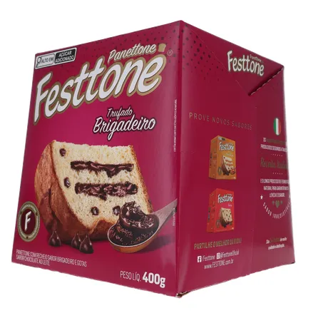 Panettone festtone trufado brigad cx400g 360-4
