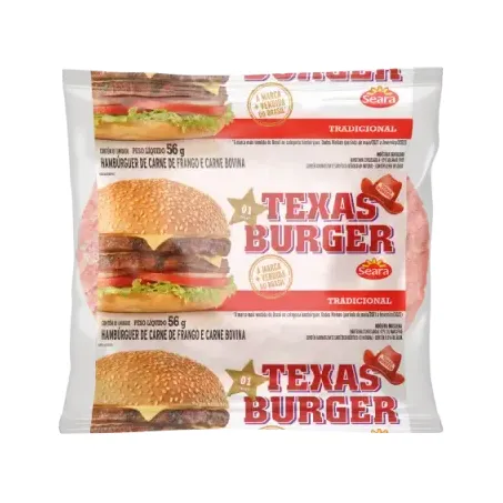 Hamburguer Seara 56g Texas Burger Misto