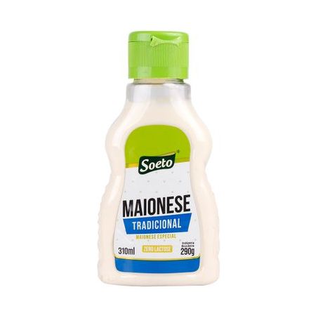 MAIONESE SOETO 290G TRADICIONAL 