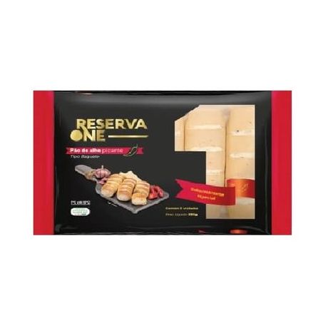 Pão de alho reserva one picante pacote 300g