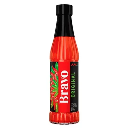 Molho de Pimenta Bravo Original 60ml