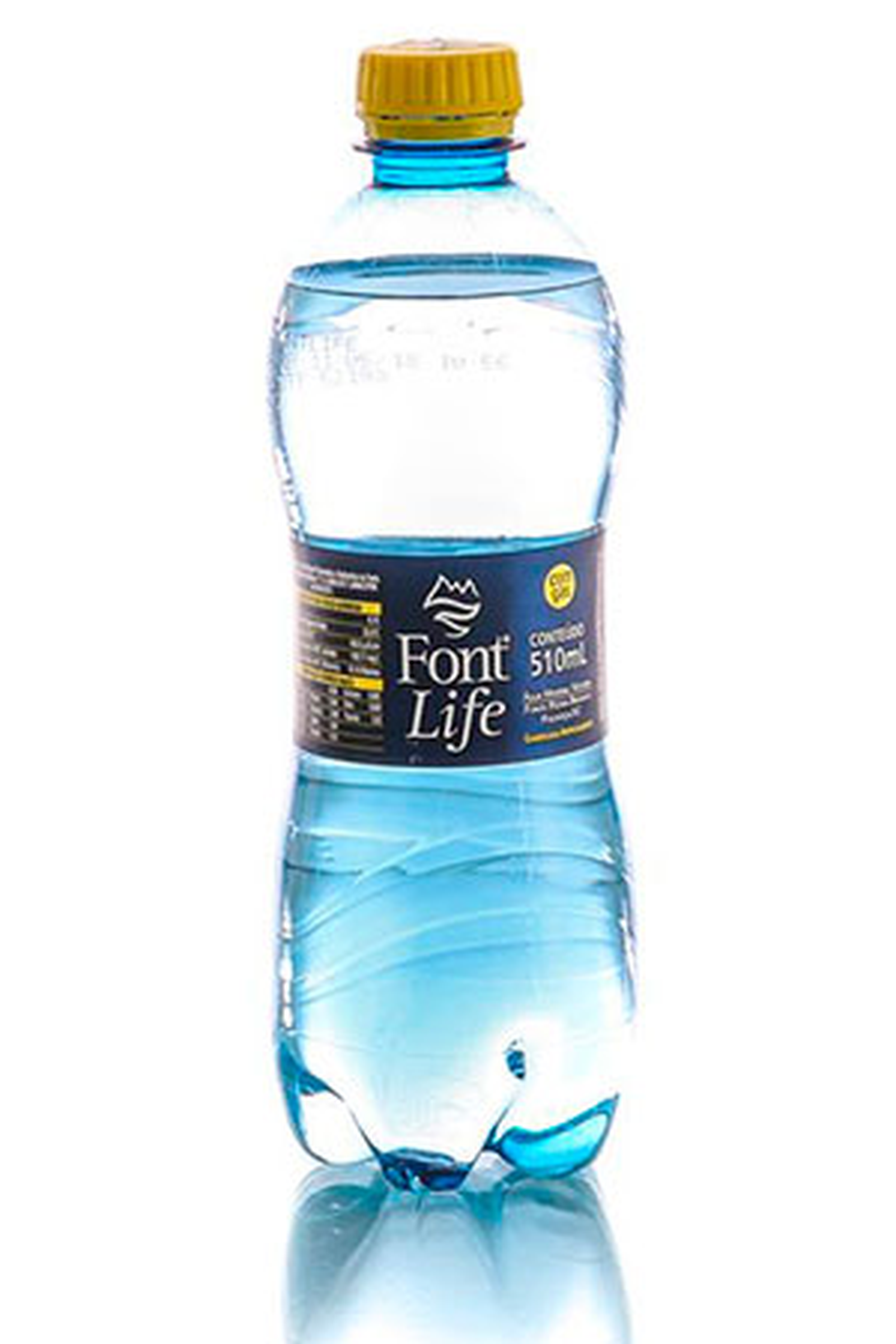 シャシャ　Mineral Life Water Água Mineral Font Life 510ml - Com Gás - Pet | Condor